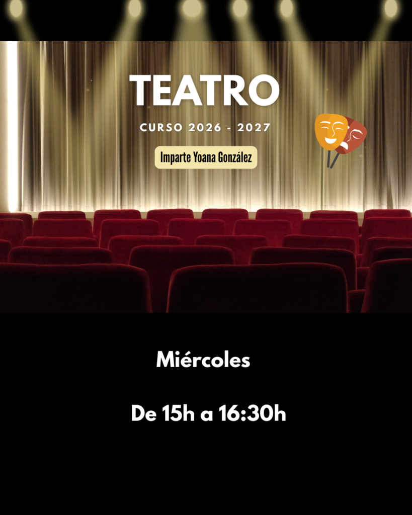 Pago 1T 2026/27 Taller de Teatro (MIÉRCOLES)