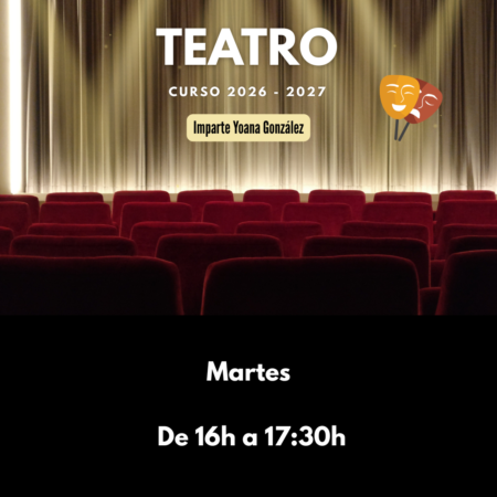 Pago 1T 2026/27 Taller de Teatro (MARTES)