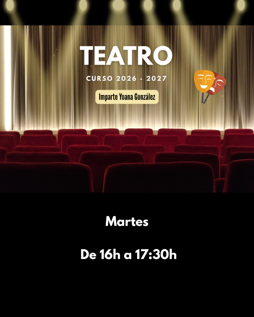 Pago 1T 2026/27 Taller de Teatro (MARTES)